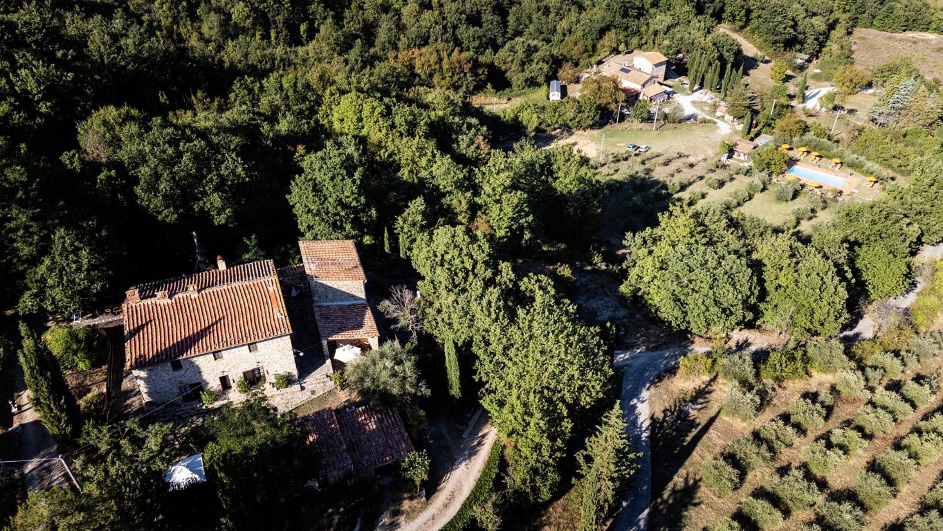 Agriturismo Santa Caterina Castelnuovo di Val di Cecina Bagian luar foto