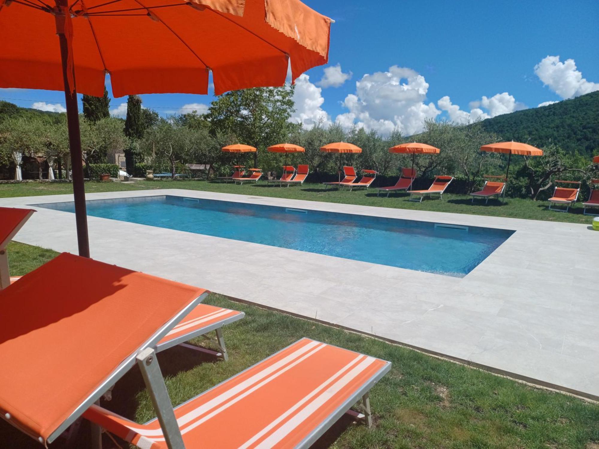 Agriturismo Santa Caterina Castelnuovo di Val di Cecina Bagian luar foto