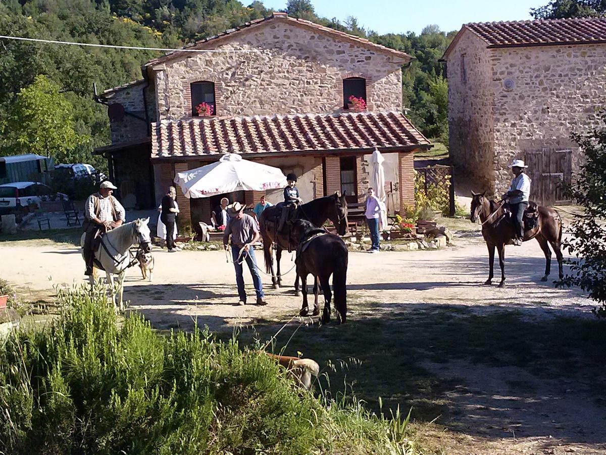 Agriturismo Santa Caterina Castelnuovo di Val di Cecina Bagian luar foto